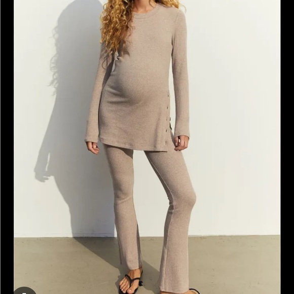 MAMA Before & After Ribbed Set - Black - Picture 8 of 13